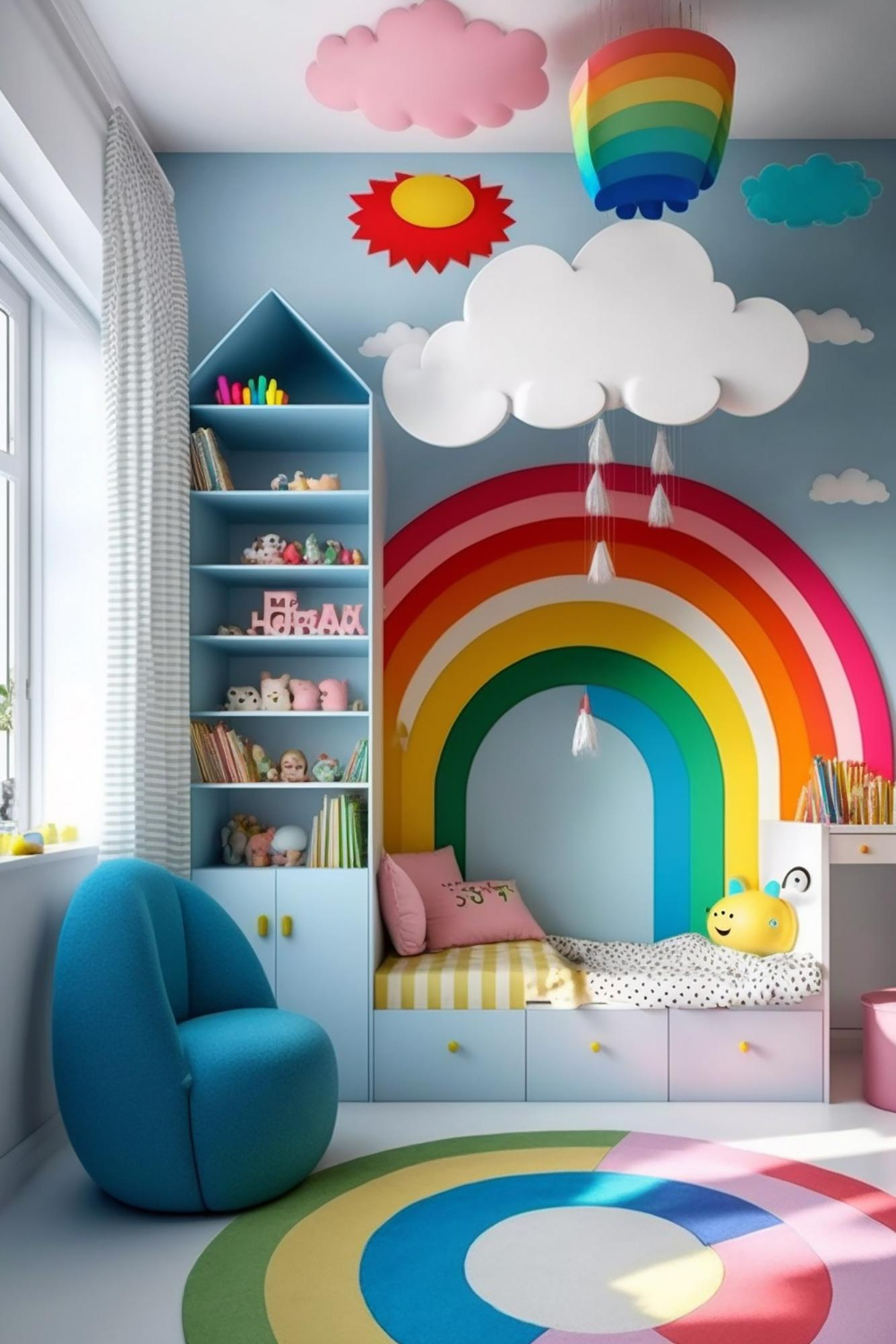 Welcoming BrightBridge ABA therapy room set up for children with autism