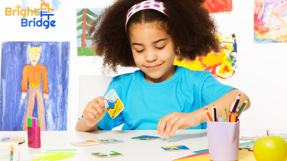 Illustration for Benefits of Using Autism Learning Cards in ABA Therapy in ABA therapy