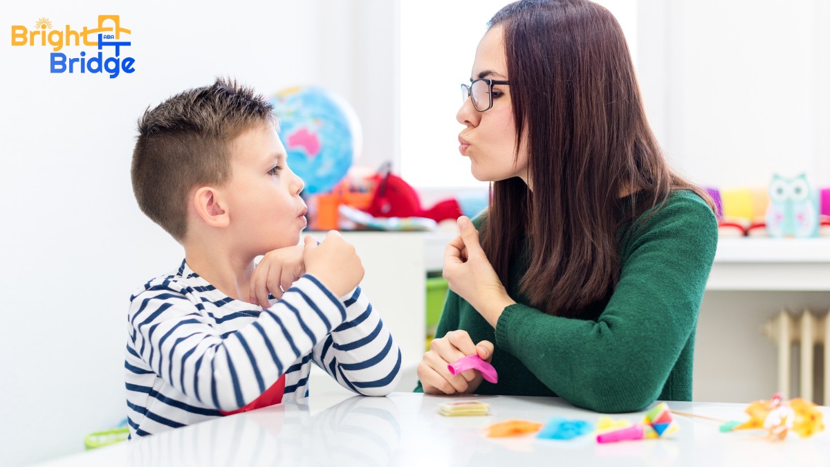 Illustration for How Can Parents and Caregivers Help Improve Autism Speech Patterns? in ABA therapy