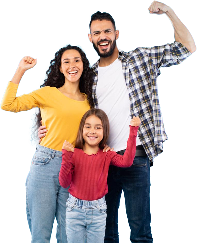 Families and BrightBridge ABA team building bridges to successful futures for children with autism